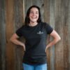 Women’s Back Logo T-shirt - Image 2